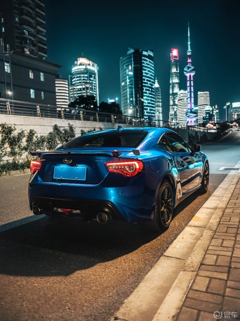 上海拍车|斯巴鲁brz 九龙路夜景