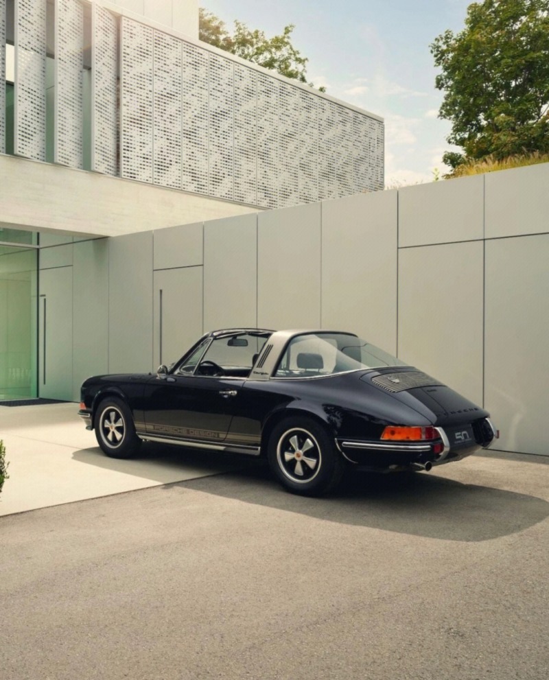 1972年的保时捷targa返厂