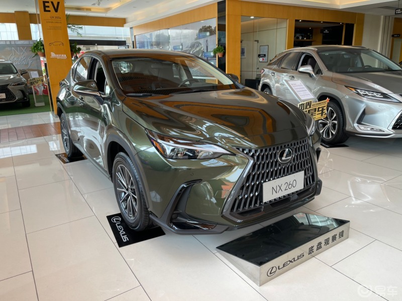 运动时尚, 雷克萨斯nx 260 全包价35万