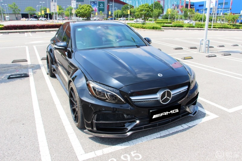 w205奔驰c宽体改装终结,以此纪念五年的青春90