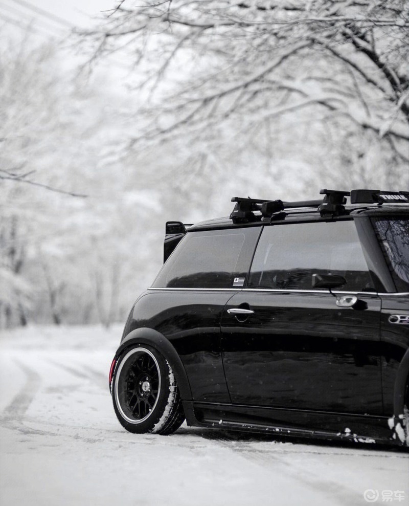 雪中的mini r53