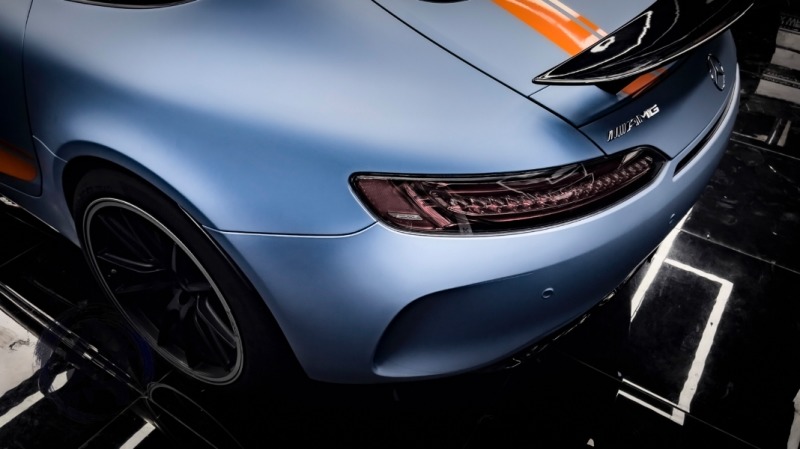 奔驰amg gt消光瓷器蓝9899