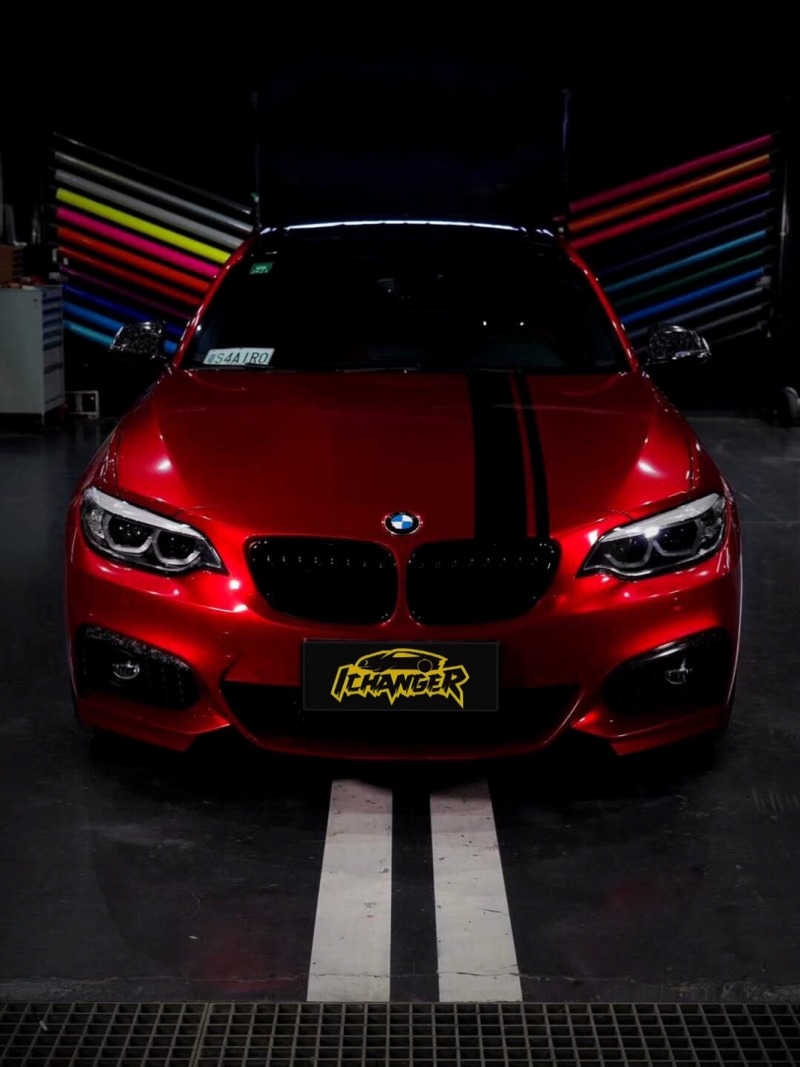 ichanger宝马超亮金属魂动红