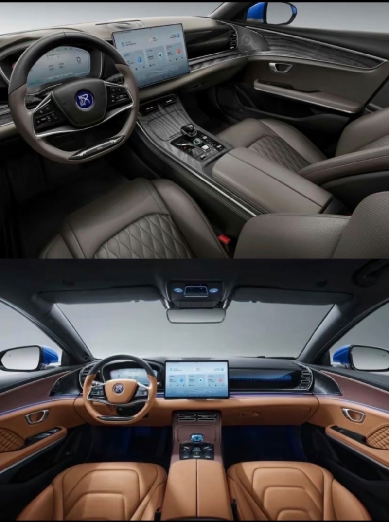 比亚迪汉dm-i内饰座椅风格设计