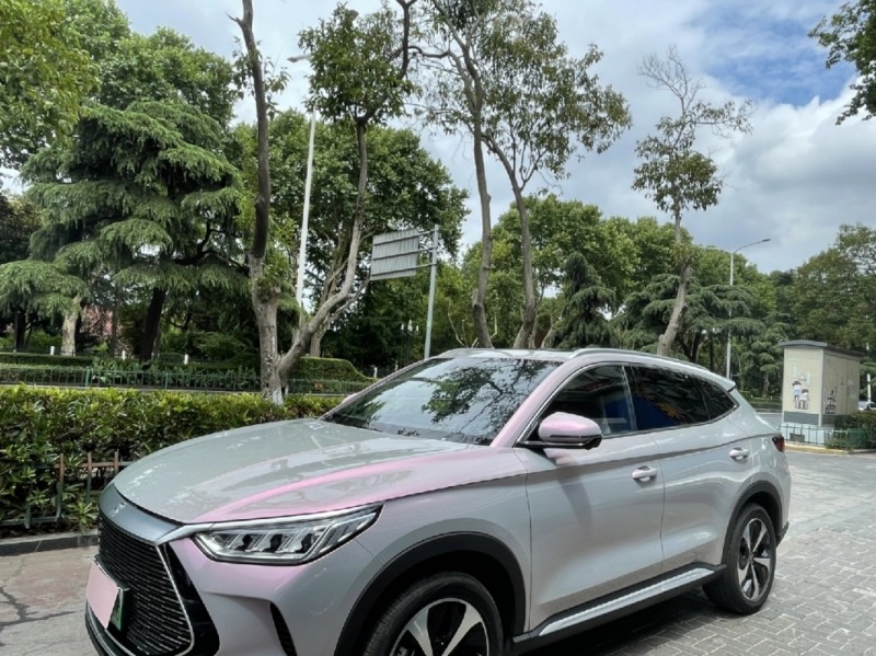 宋plus新能源改色pet梦幻火山灰99