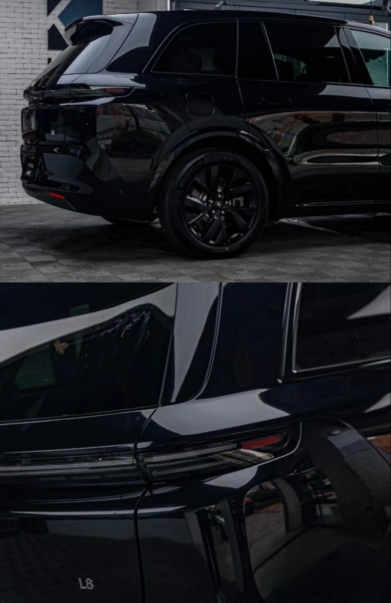 理想l8 改色亮光黑武士0399