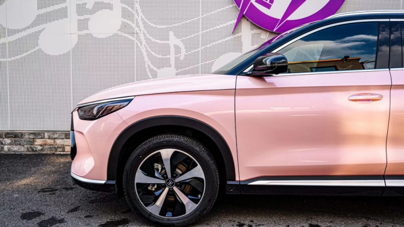 比亚迪宋plus dmi 改色糖果粉