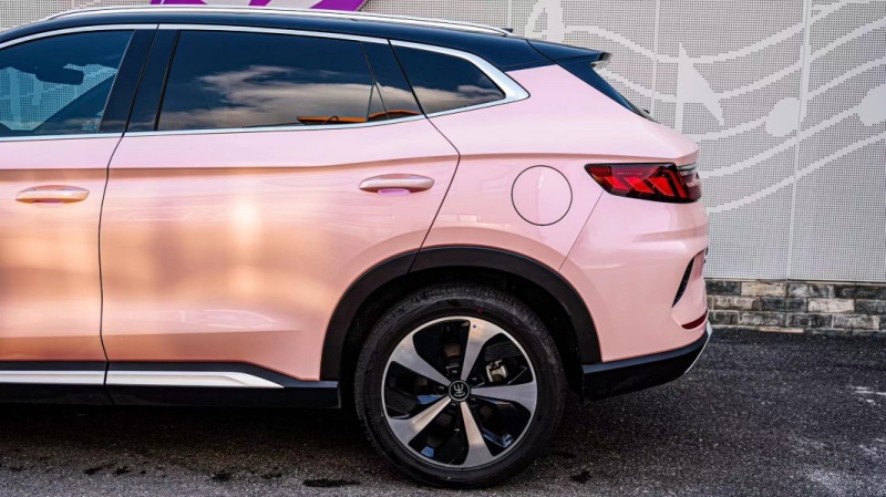 比亚迪宋plus dmi 改色糖果粉