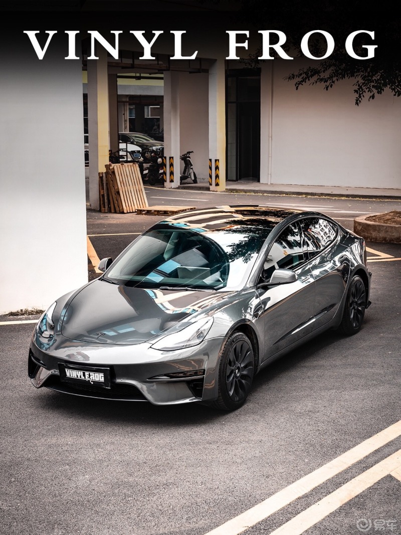 特斯拉Model 3改色液态金属深邃灰_Model 3社区_易车社区