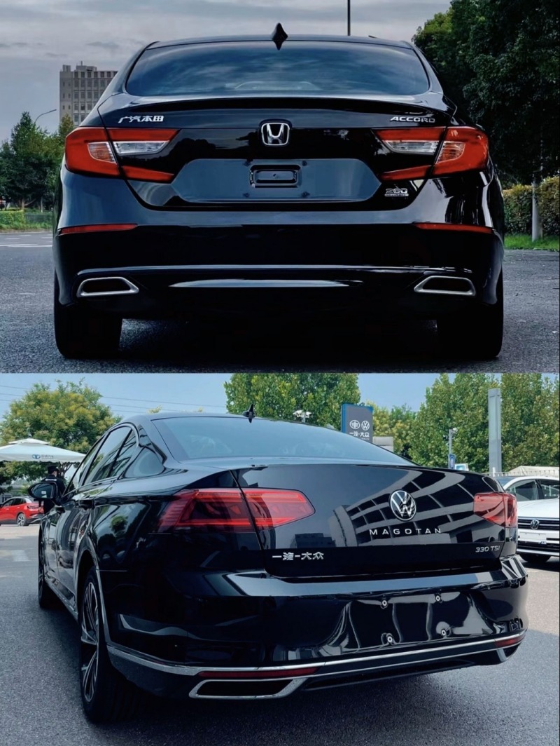 20w主流b级车咋选本田雅阁vs大众迈腾