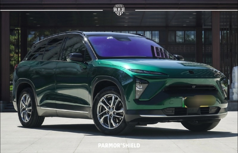 蔚来es6改色暗夜绿94