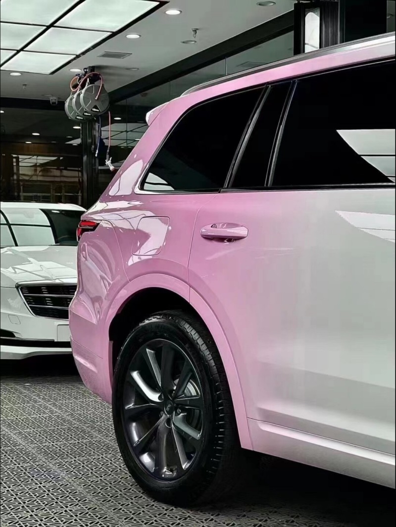 理想one 改色白粉渐变_理想one社区_易车社区