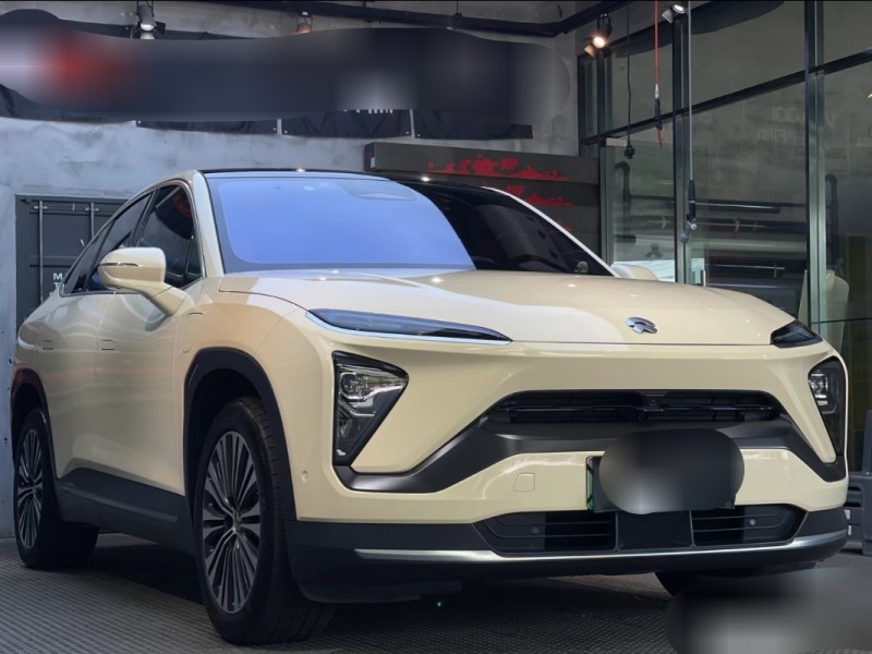 蔚来ec6	改色消光奶兔黄