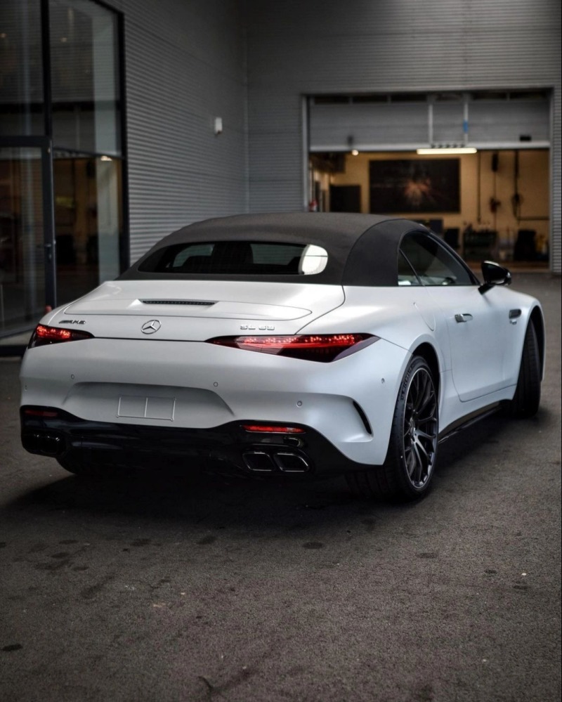 amg sl63敞篷跑车,这颜值简直了