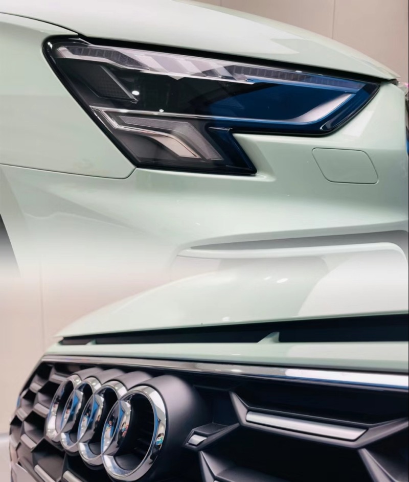 奥迪a3薄荷绿迎接一整个夏天