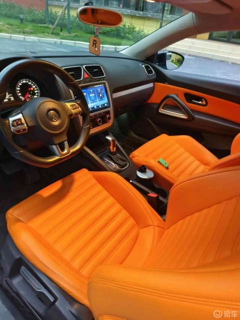 14年大众尚酷1.4t精品车况,两厢车的