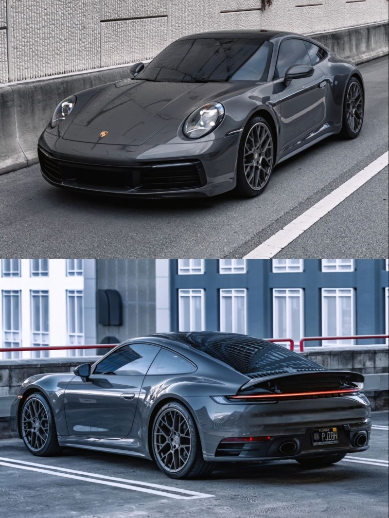 保时捷911 carrera玛瑙灰