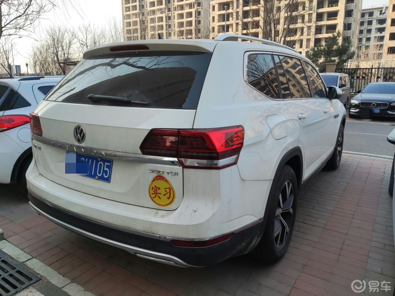 白色途昂也是很大气的