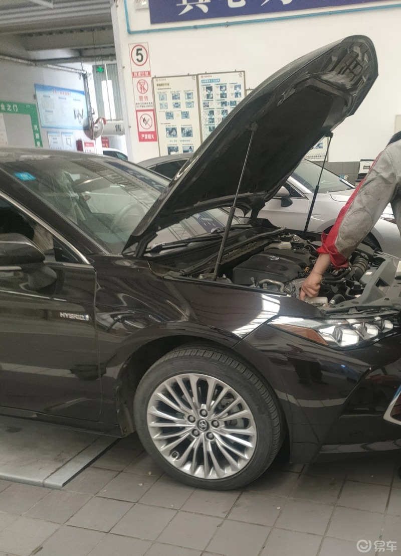 亚洲龙4s店保养记