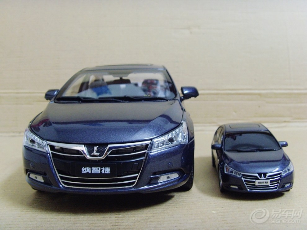 【汽车模型摄影】第三弹:智能车模纳智捷 5 sedan
