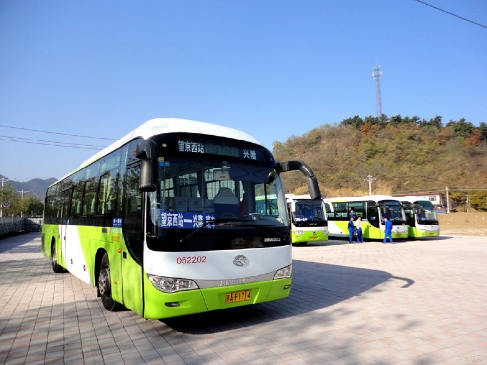 北京980公交车开进我的家门口