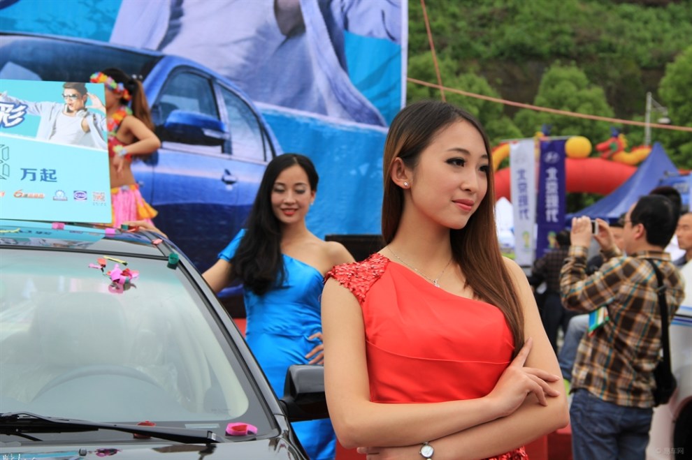 【原创】首拍2014万州心连心广场车展车模