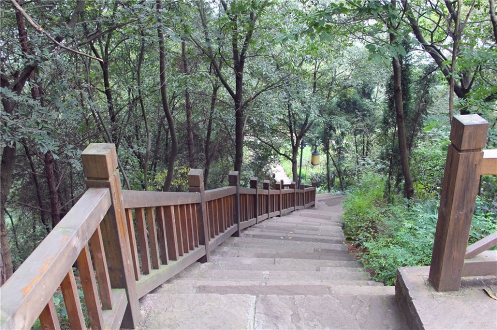 天然氧吧——(紫霞山健身步道)