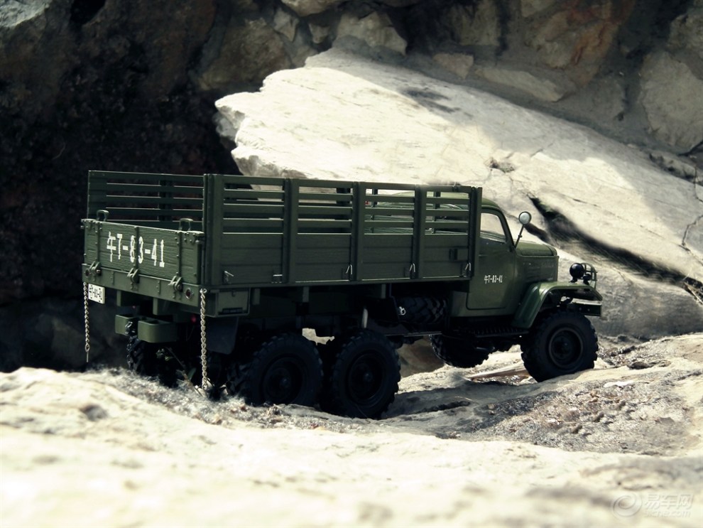 外拍解放ca30 越野运兵卡车