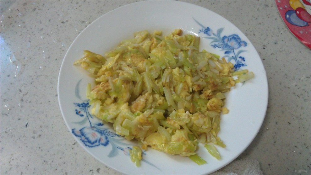 自制韮王炒蛋