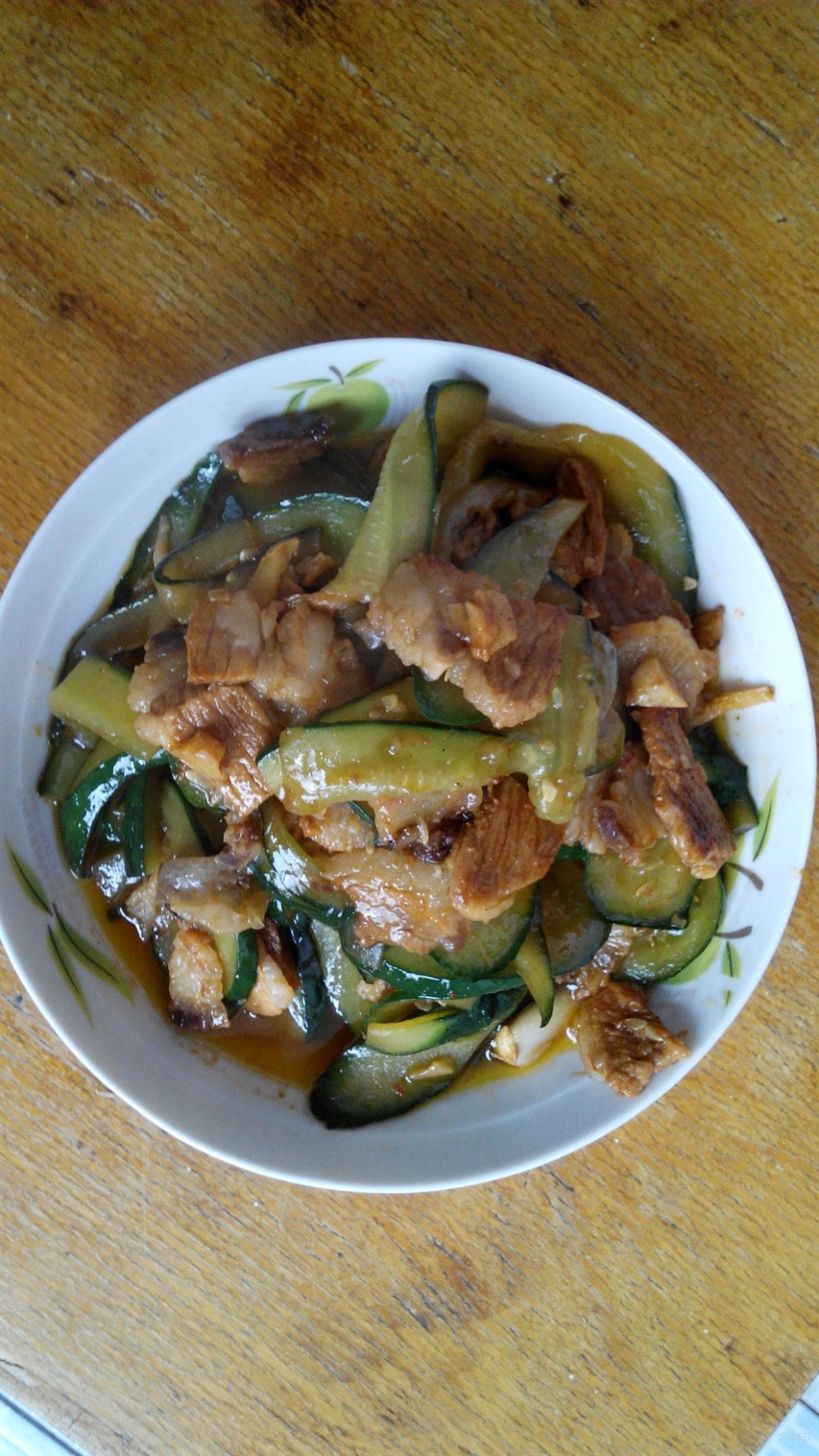 【美日美食】黄瓜炒腊肉