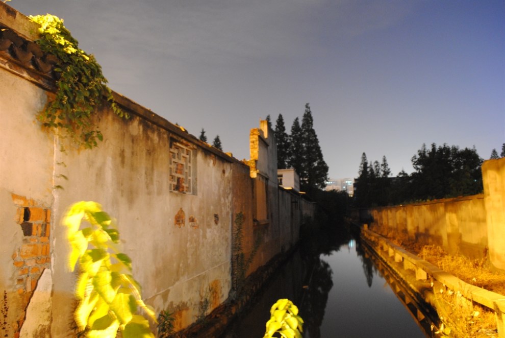 平江区北园路走走夜景欣赏