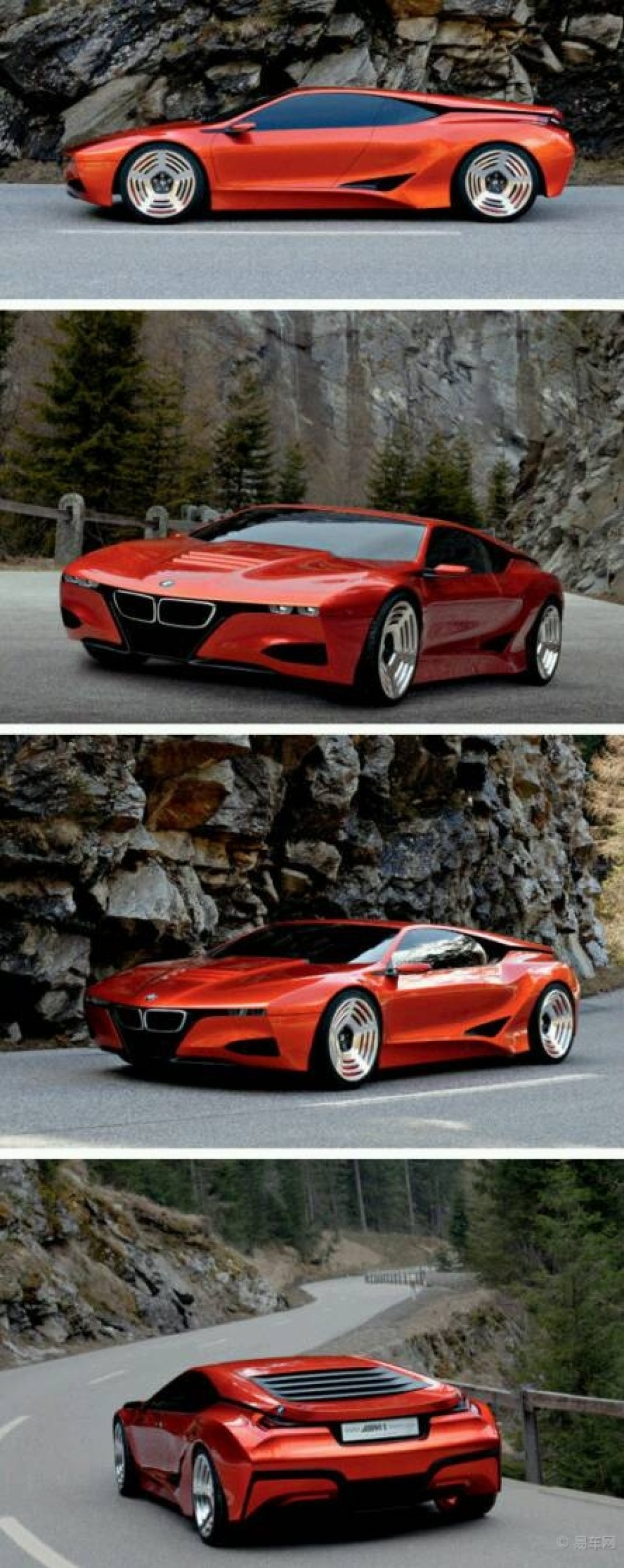 宝马m1hommage概念车