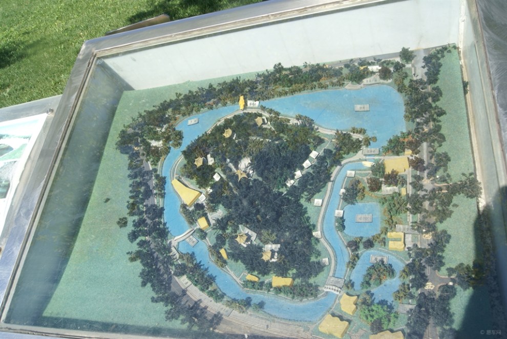 南翠屏公园平面图图片