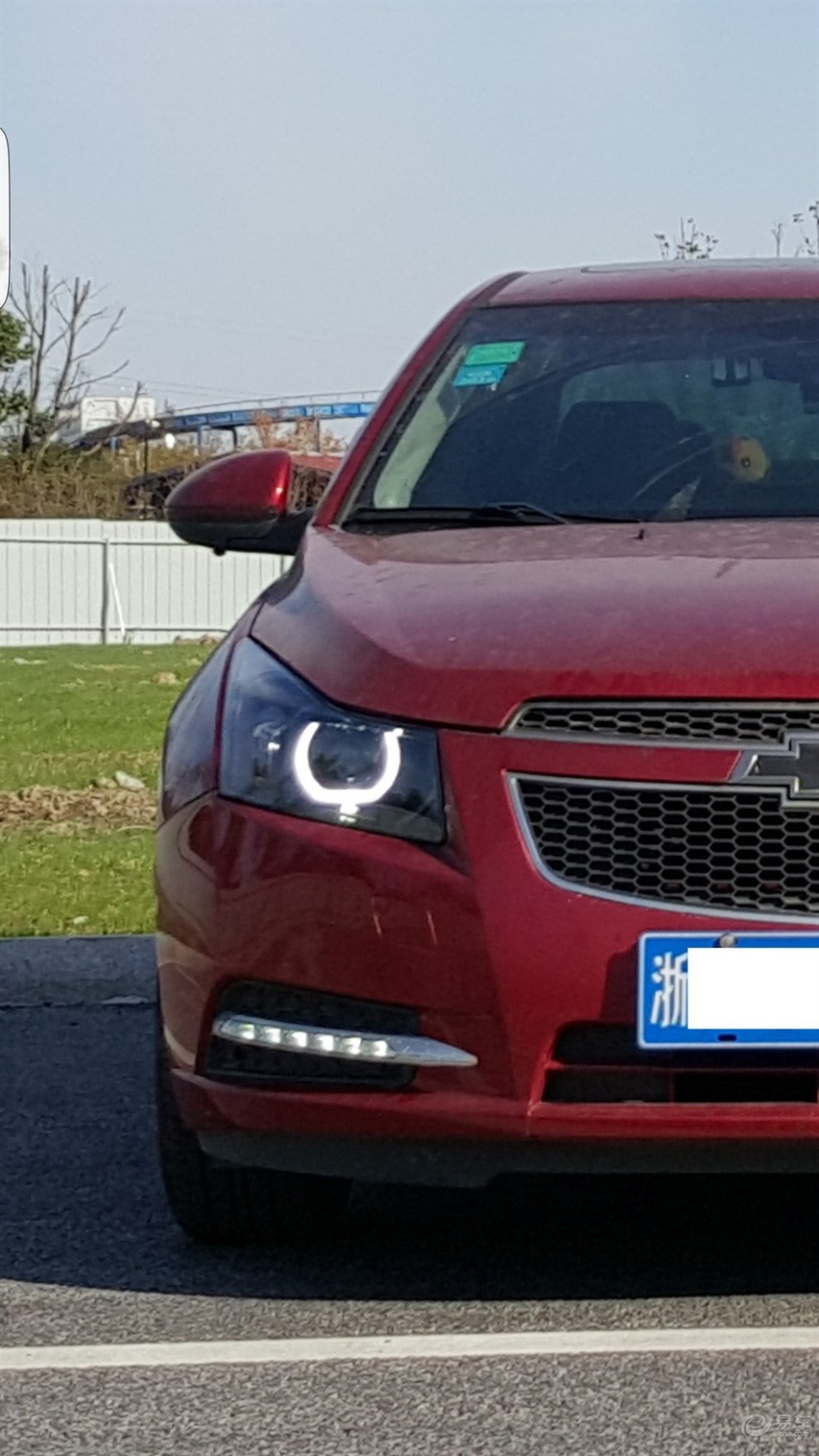 科鲁兹改斯坦雷双光透镜 宝马3系天使眼