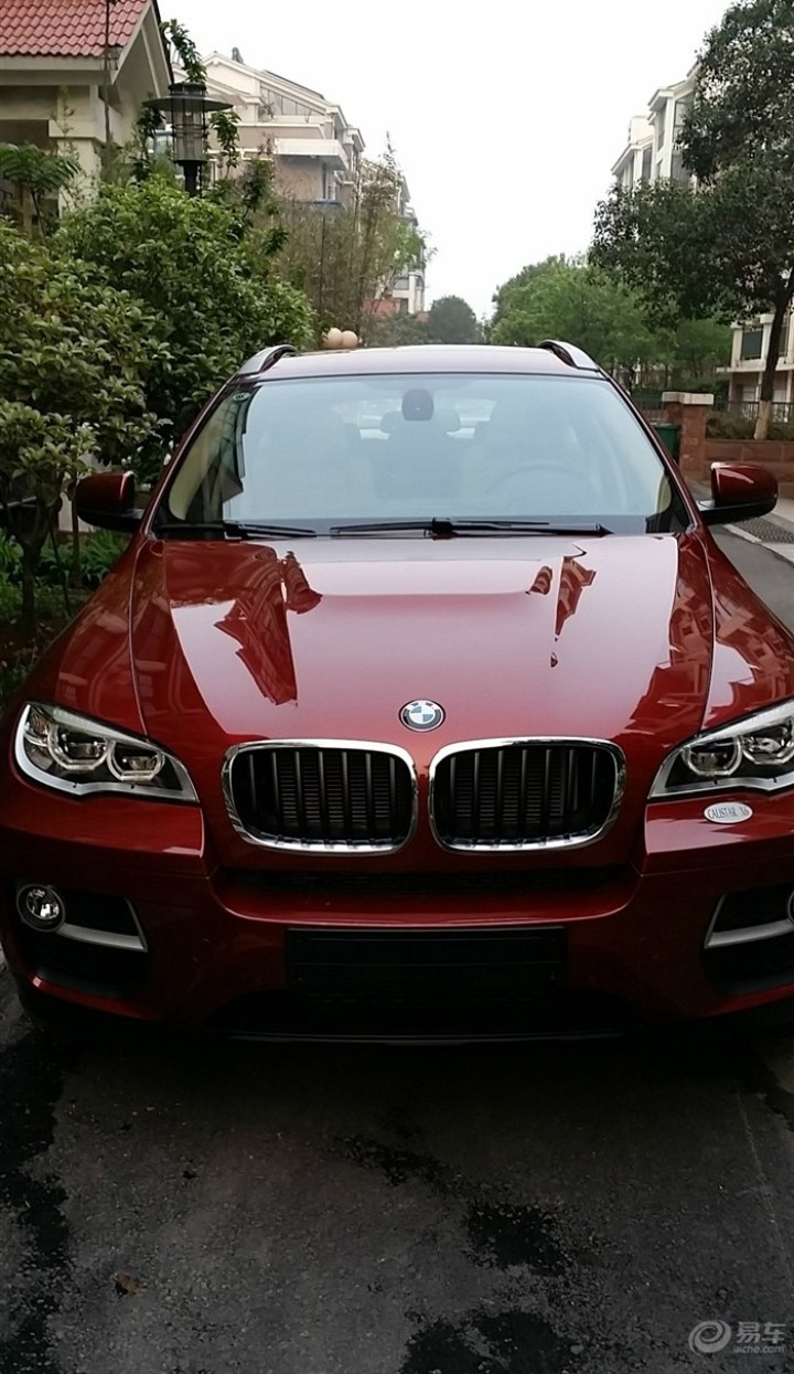 【朱砂红顶配x6提车作业】_宝马x6论坛_汽车论坛-易车网