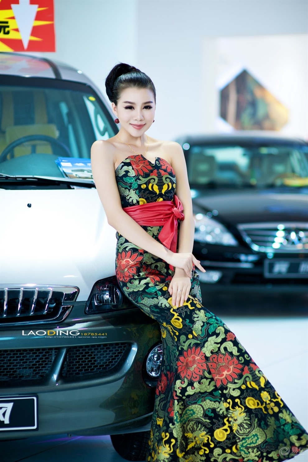 《车模——黄薇薇》 丁立平【摄影】