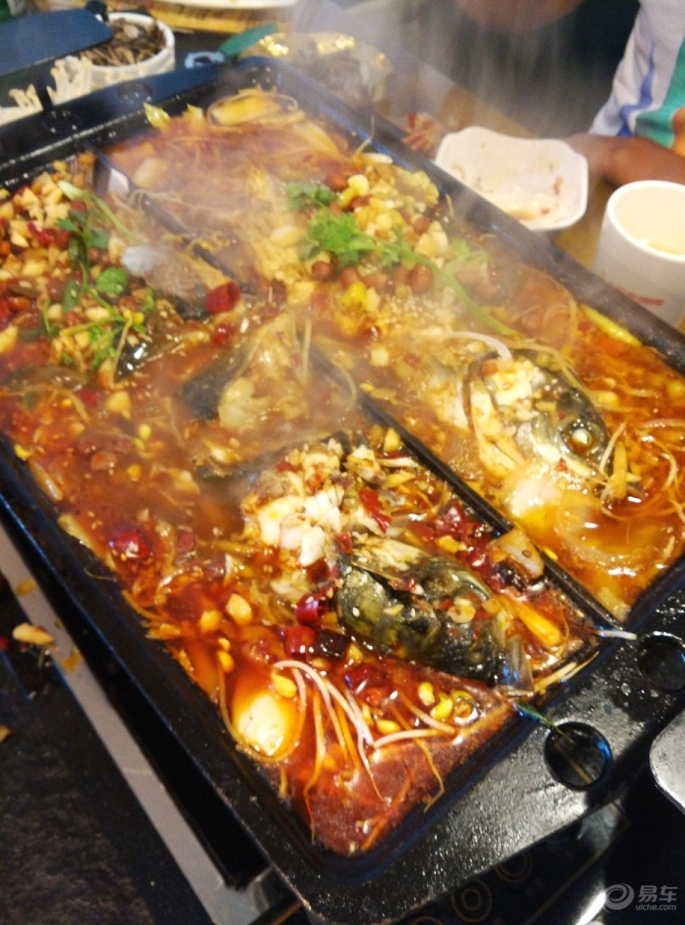 朋友生日吃烤鱼