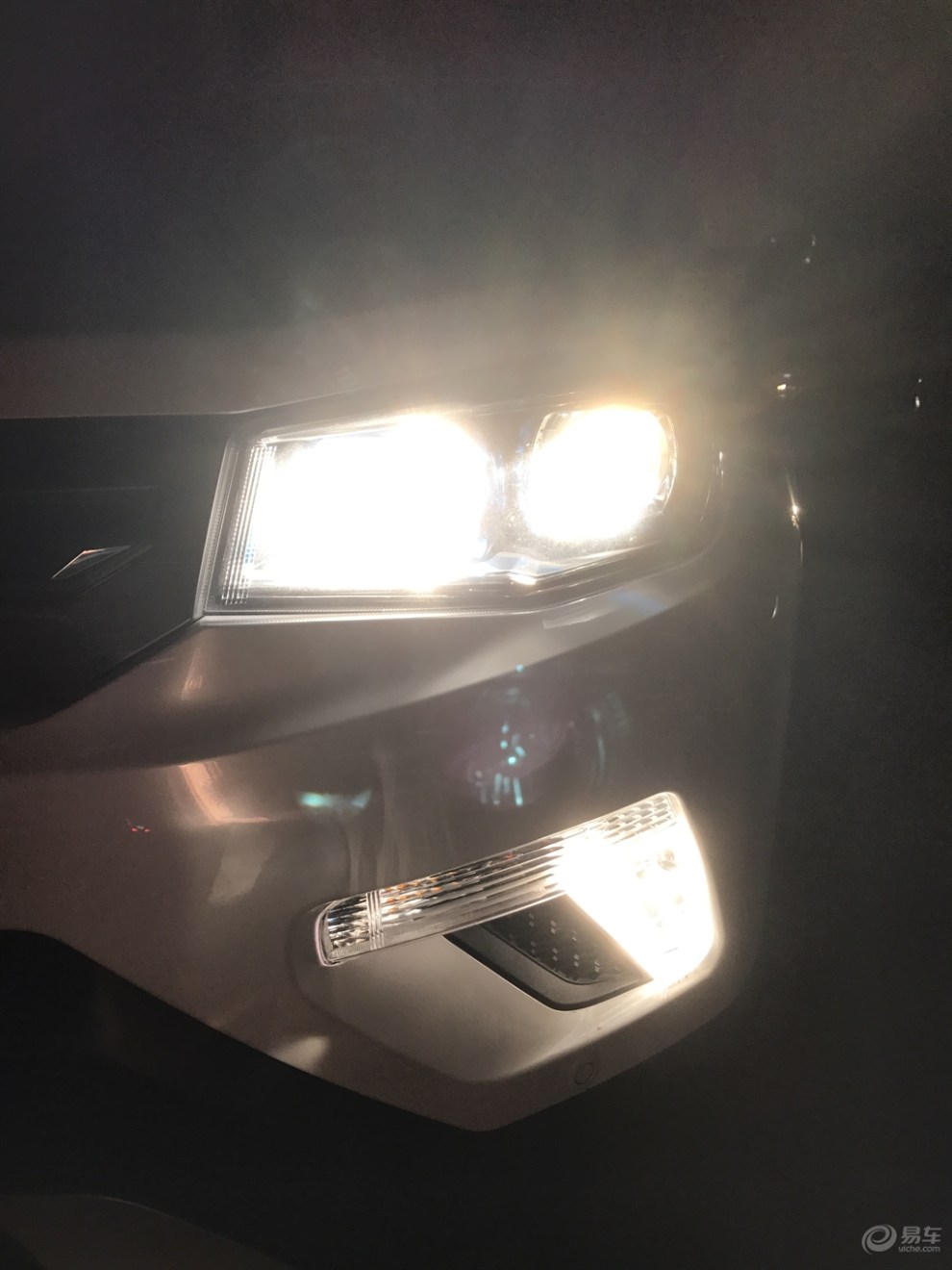 【大连cs75车友俱乐部630】原车灯和大灯总成前后对比照