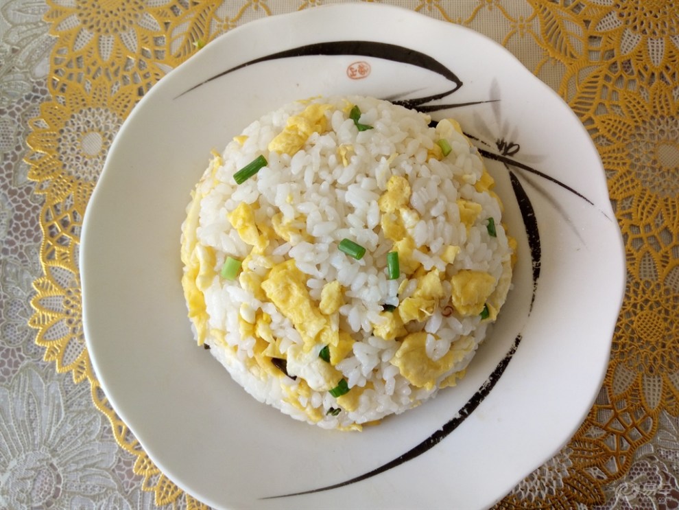 【田园鲜蔬】鸡蛋炒米饭