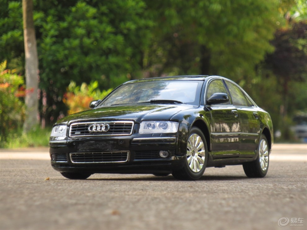 【780摄影】小区小路中间的奥迪轿车