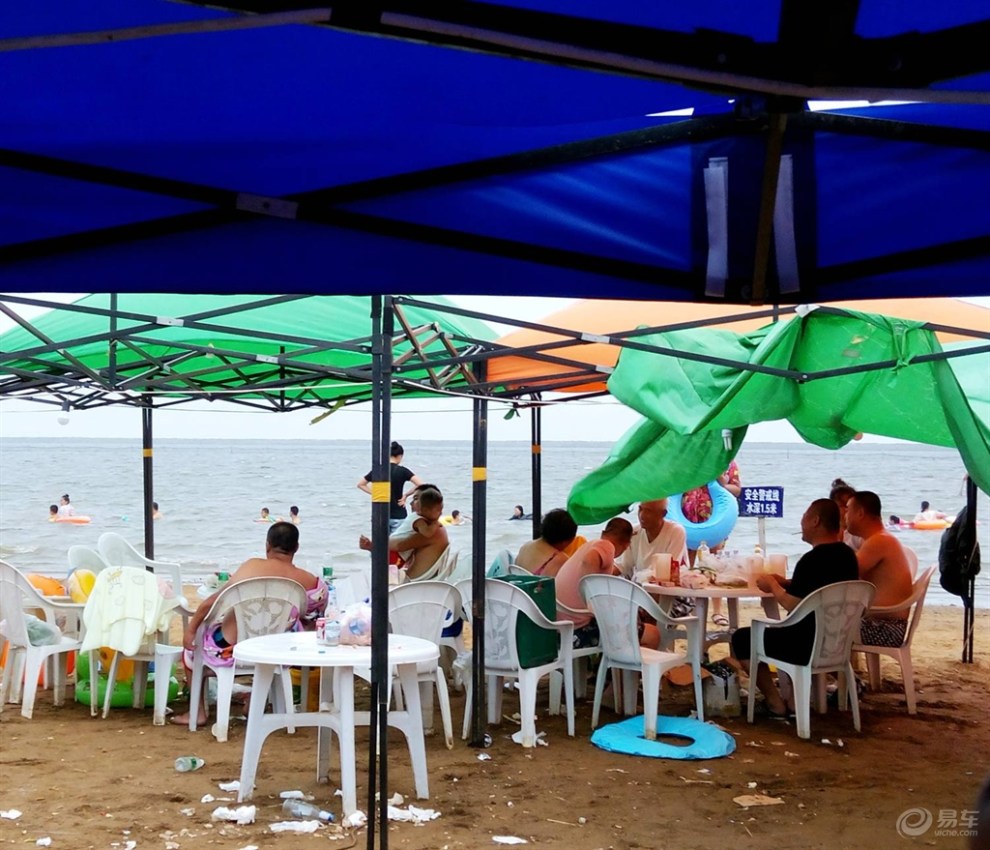 海边bbq烧烤大会