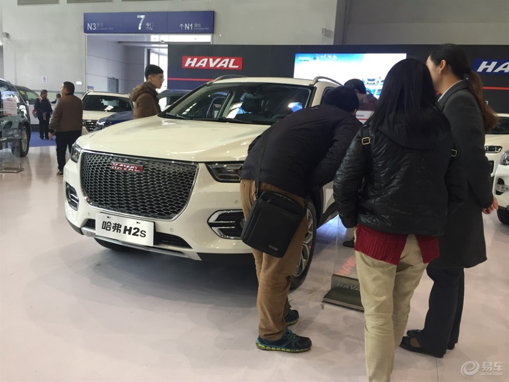 车展看车 喜欢上哈弗h2s 年轻精致的feel
