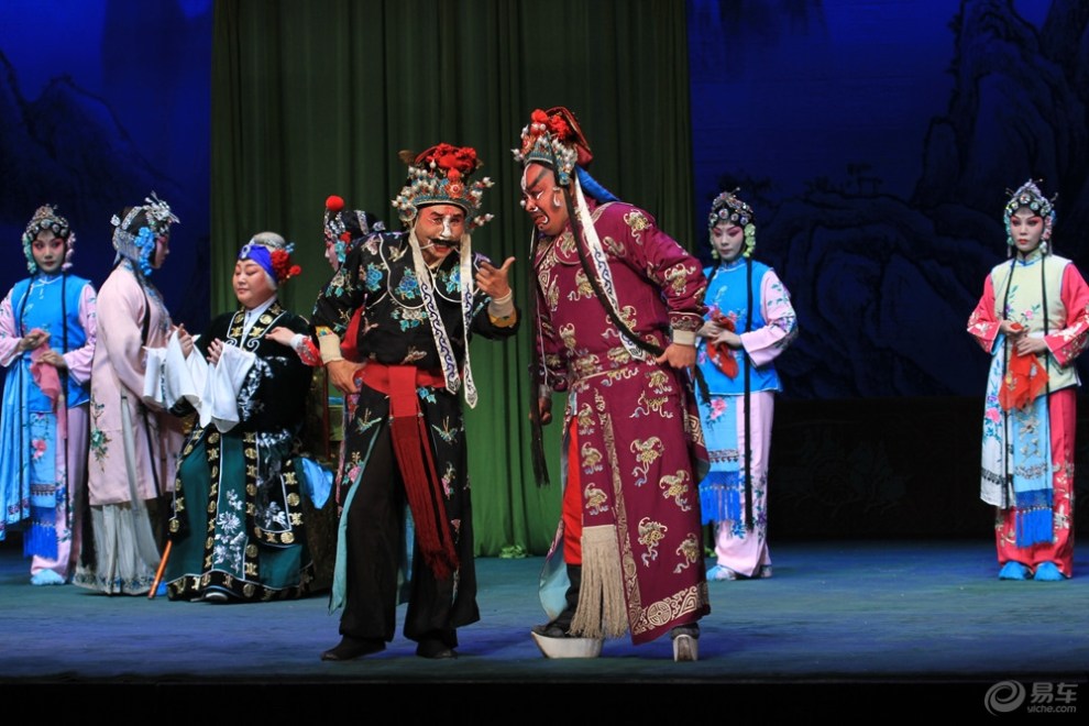 天津市评剧院在滨湖剧院上演评剧《对花枪》剧照