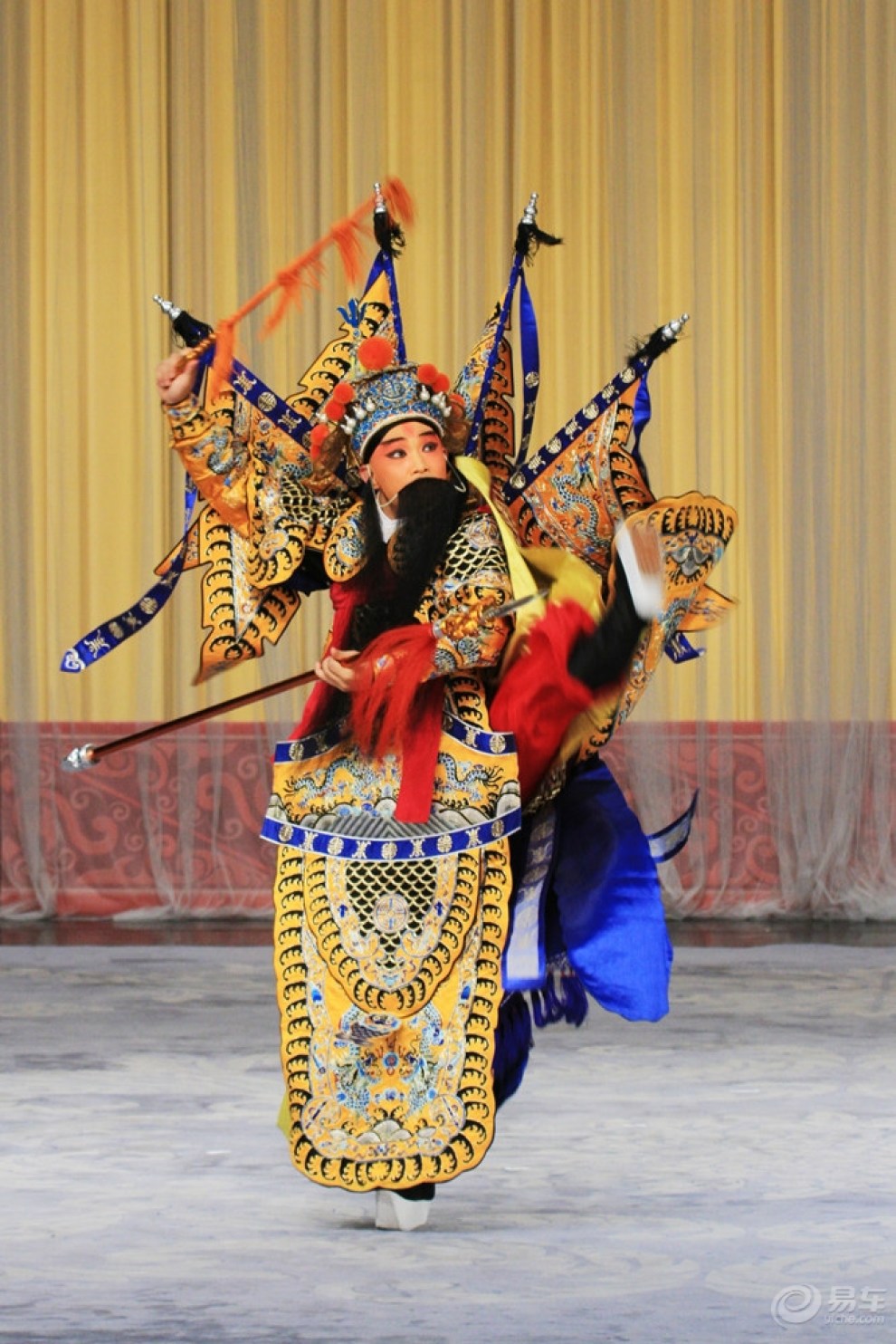 2017-8-12青年京剧团中华剧院上演京剧《麒麟阁》