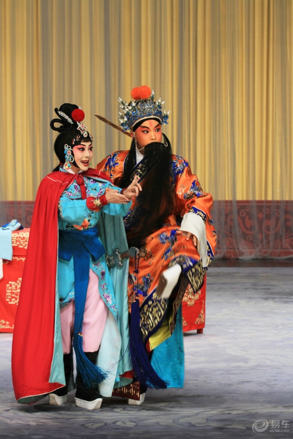 2017-8-12青年京剧团中华剧院上演京剧《麒麟阁》