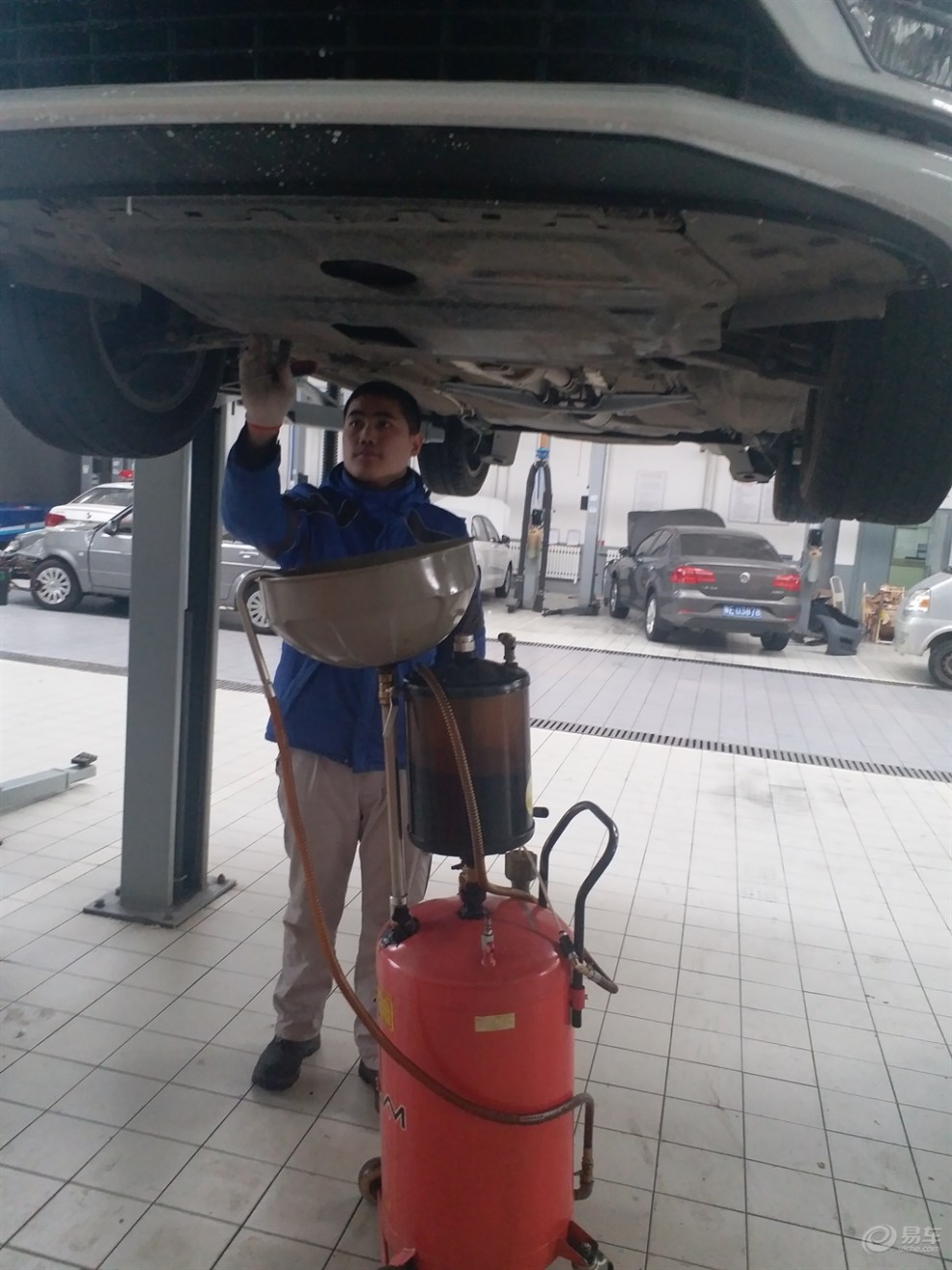 【亲眼目睹换油保养,终于明白.】_宝来社区图片集锦_汽车论坛-易车网