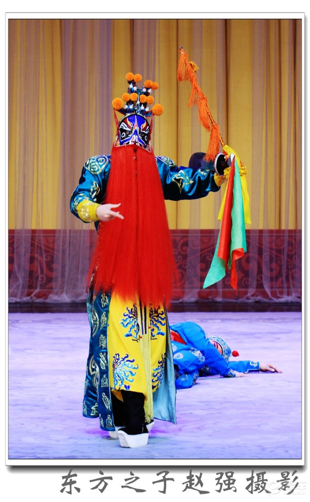 天津青年京剧团演出京剧《盗御马》剧照主演刘泽帅