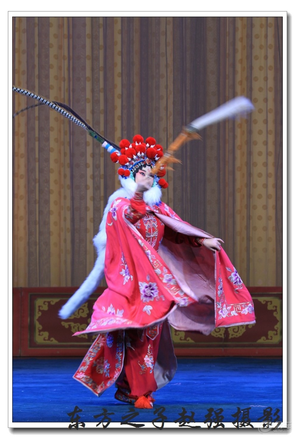 天津京剧院上演京剧《青石山》剧照主演:程萌