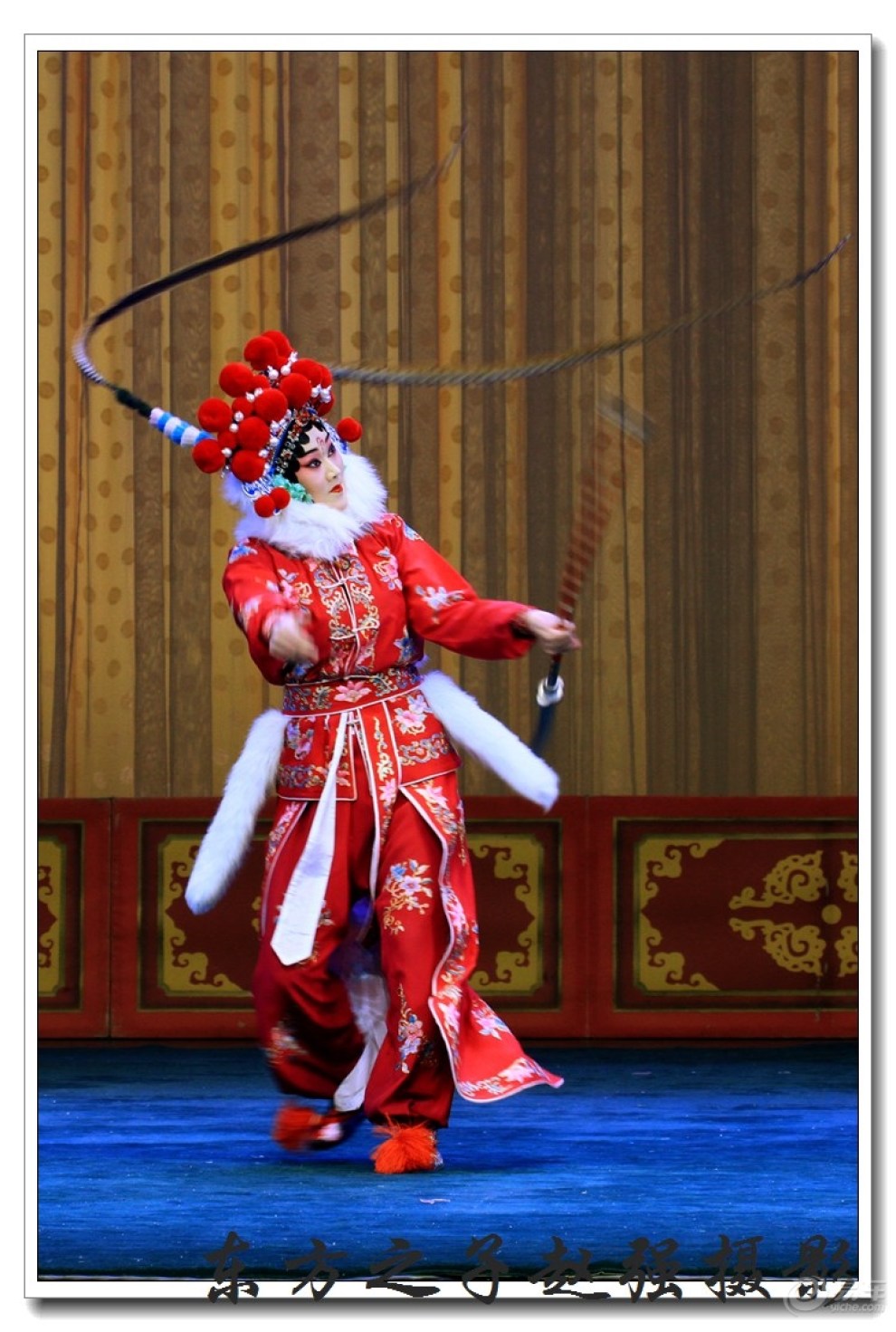 天津京剧院上演京剧《青石山》剧照主演:程萌