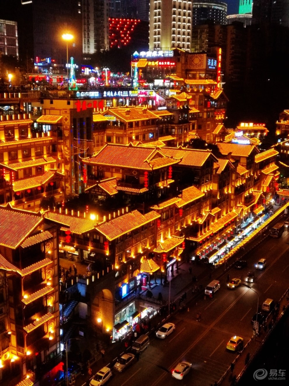 【支持自驾游社区】重庆洪崖洞游记